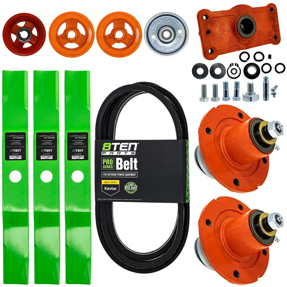 Deck Rebuild Kit for Kubota B2410 B7400 B7300 RCK60-24B 60-Inch 70000-00602