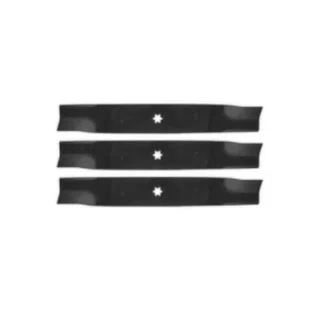 3PK Oregon 396-354 Mower Blade 21-1/8" Repl MTD 942-04126 742-04126