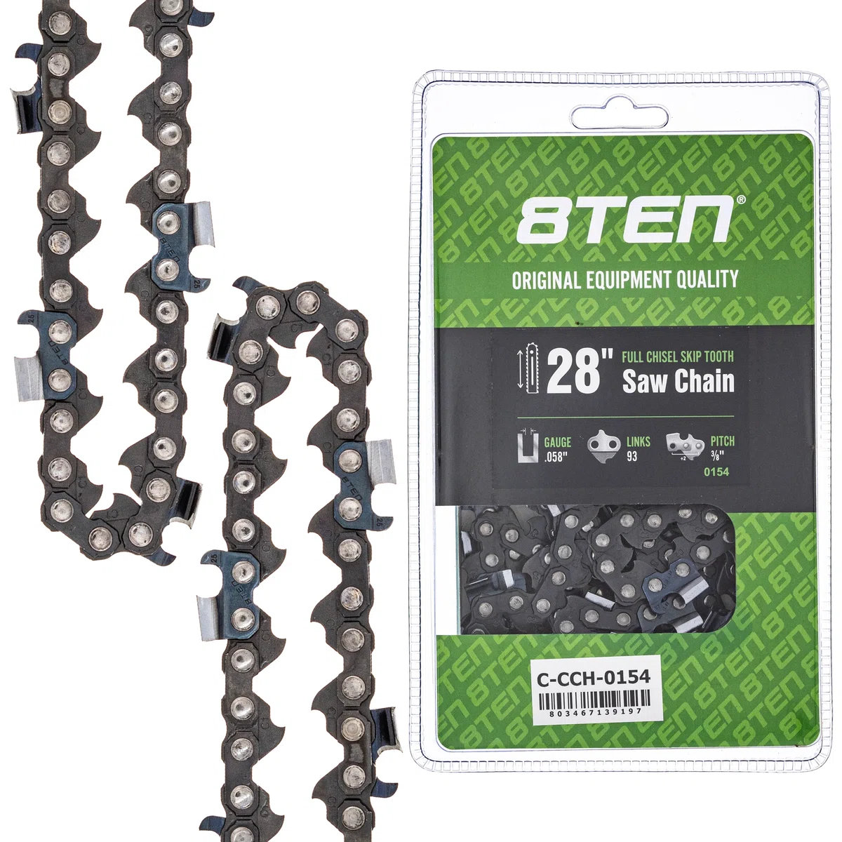 Chainsaw Chain 28 Inch .0583/8 93DL For Solo Makita 581626993 73EXL093G 501842893 608100116
