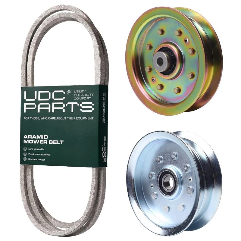 UDC Parts Mower Kit / Belt 754-04219 + Pulley 956-04129 + Pulley GY20629 / Fits Troy-Bilt Horse Horse XP TB2246