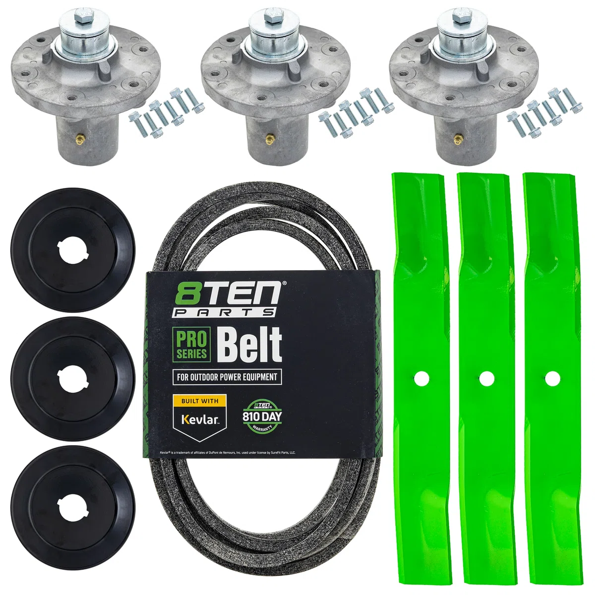 Blade Spindle Belt Kit for Simpicity Courier 52-Inch 1756152AYP 84003174