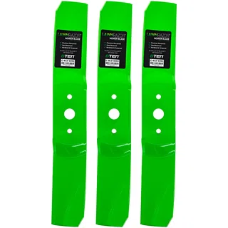 LawnRAZOR High Lift Blade For Cub Cadet White Outdoor 759-3826 759-3825 742P3025 742P3019 742-3025 | 3-PACK