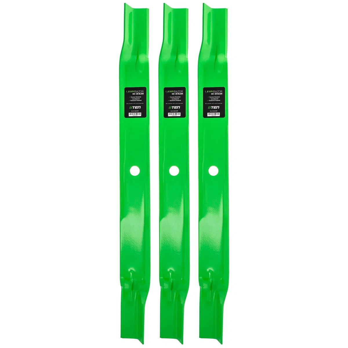 LawnRAZOR High Lift Blade For Murray Briggs & Stratton Scotts 56246E701 | 3-PACK