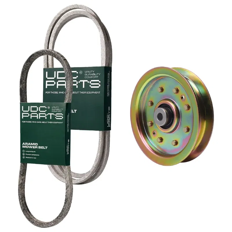 UDC Parts Mower Kit / Belt 754-04045 + Belt 754-0468 + Pulley 956-04129 / Fits Columbia V606G V60GG