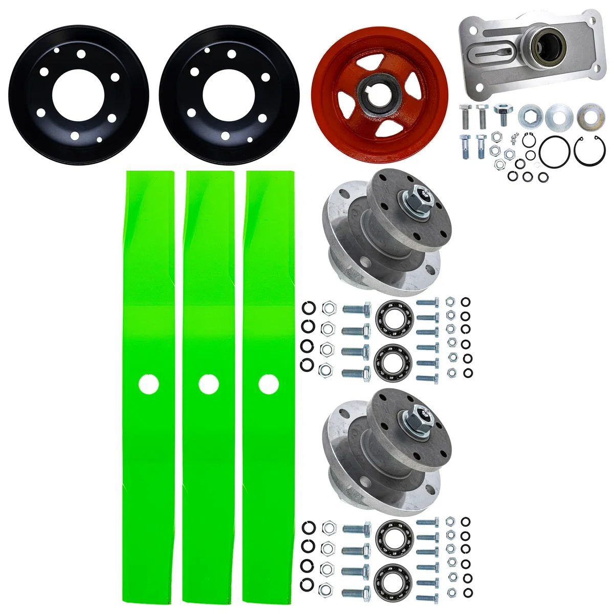 Blade Spindle Kit for Kubota BX1830D BX2200D RCK60B-22BX 60-Inch Deck
