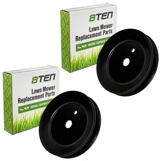 Mower Deck Pulley Set For Yard-Machines White Outdoor Statesman 756-0980 44-369 | 2-PACK