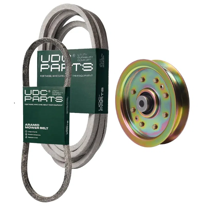 UDC Parts Mower Kit / Belt 754-0468 + Belt 754-0642 + Pulley 956-04129 / Fits Huskee 805K