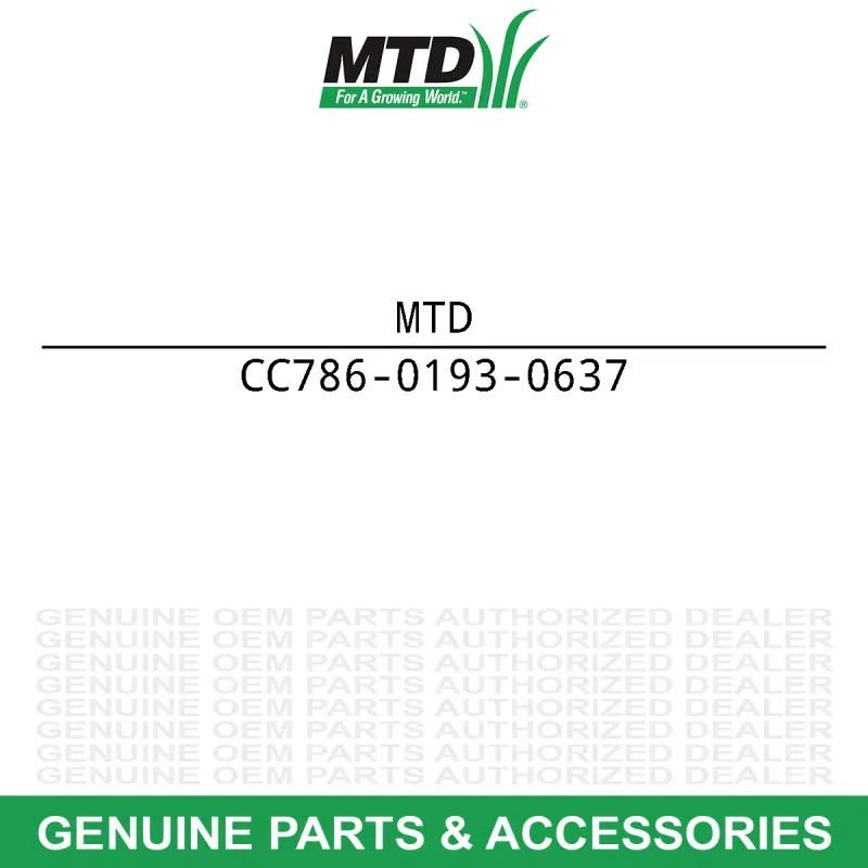 MTD 786-0193-0637 Black Idler Drive Belt Keeper