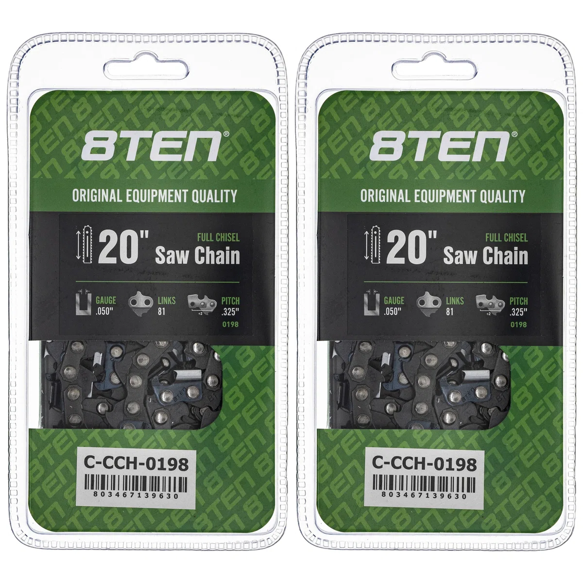 Chainsaw Chain 20 Inch .050 .325 81DL For Stihl Solo Homelite 20LPX081G 23RS381E 20LGX081G 23RSC81 | 2-PACK