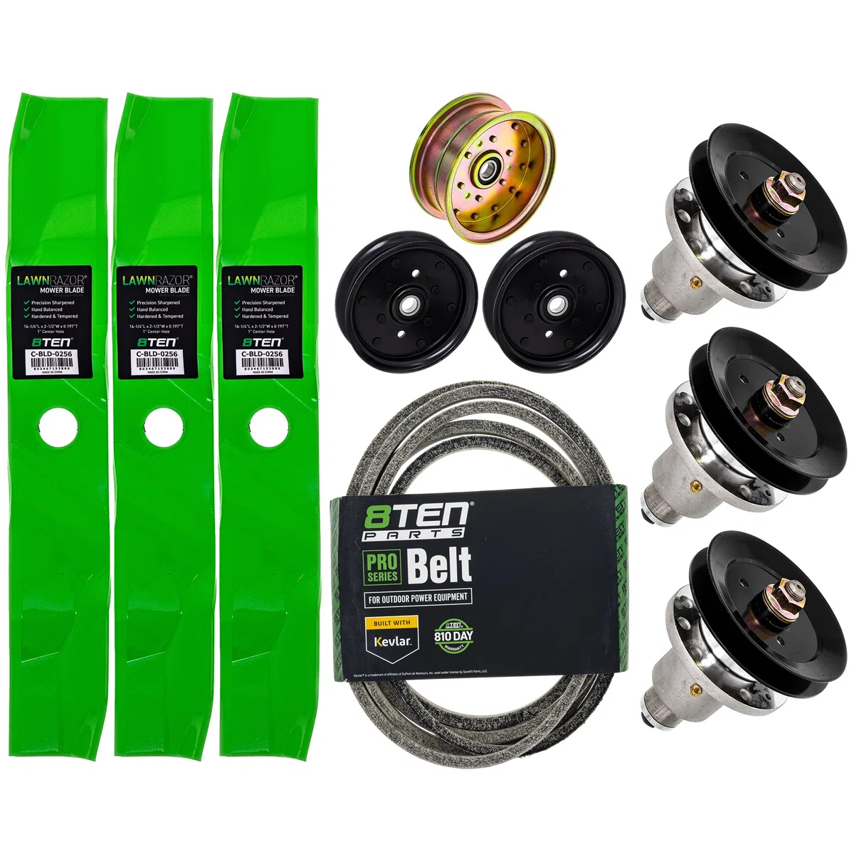 Blade Spindle Belt Idler Deck Kit For Exmark MK1009584