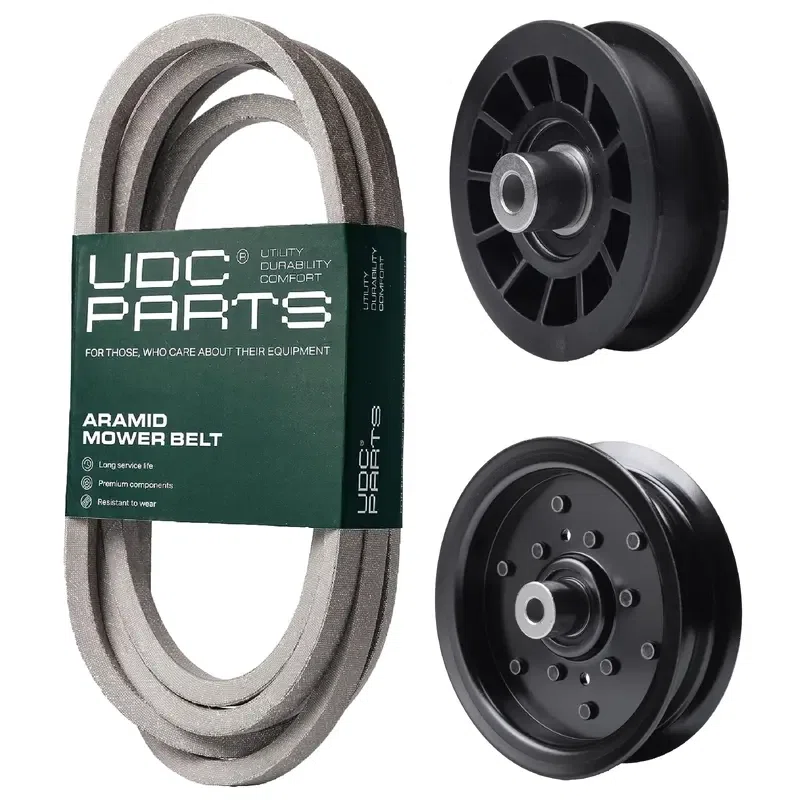 UDC Parts Mower Kit / Belt 196103 + Pulley 532196106 + Pulley 532194327 / Fits Statesman SOGT26H54