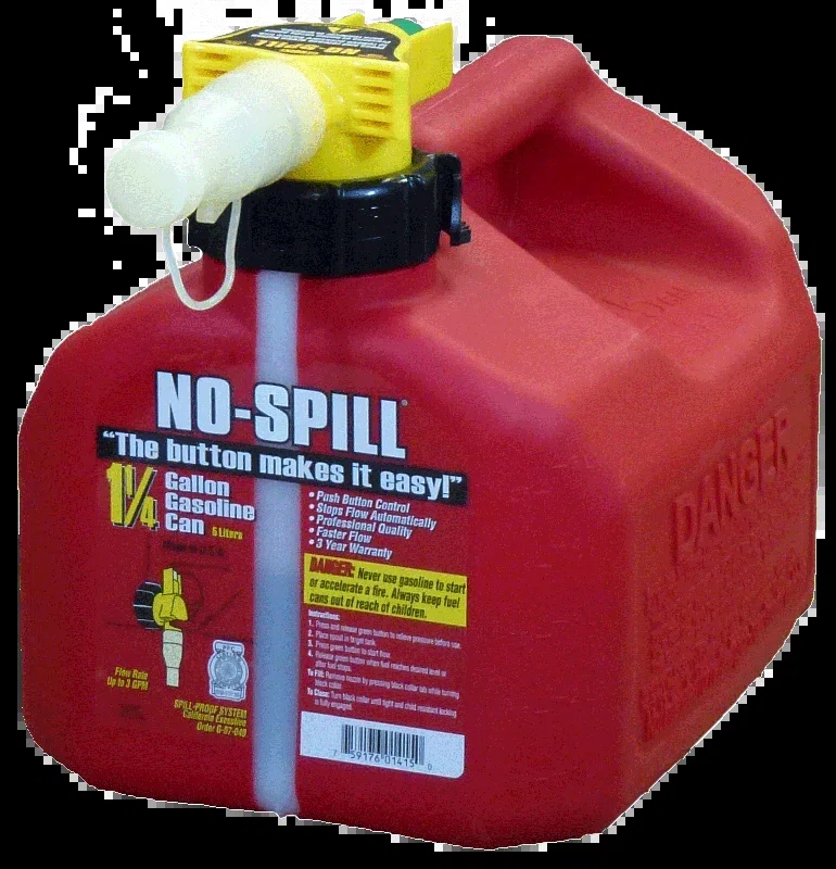 No-Spill 1.25 Gallon Gas Can / Fuel Can | GC13459