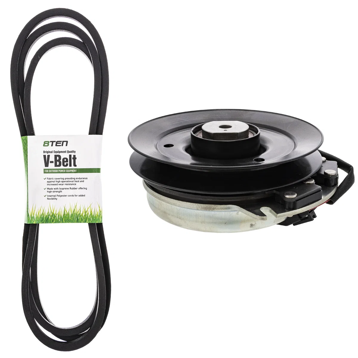 Electric PTO Clutch & Belt Kit For Exmark MK1006435