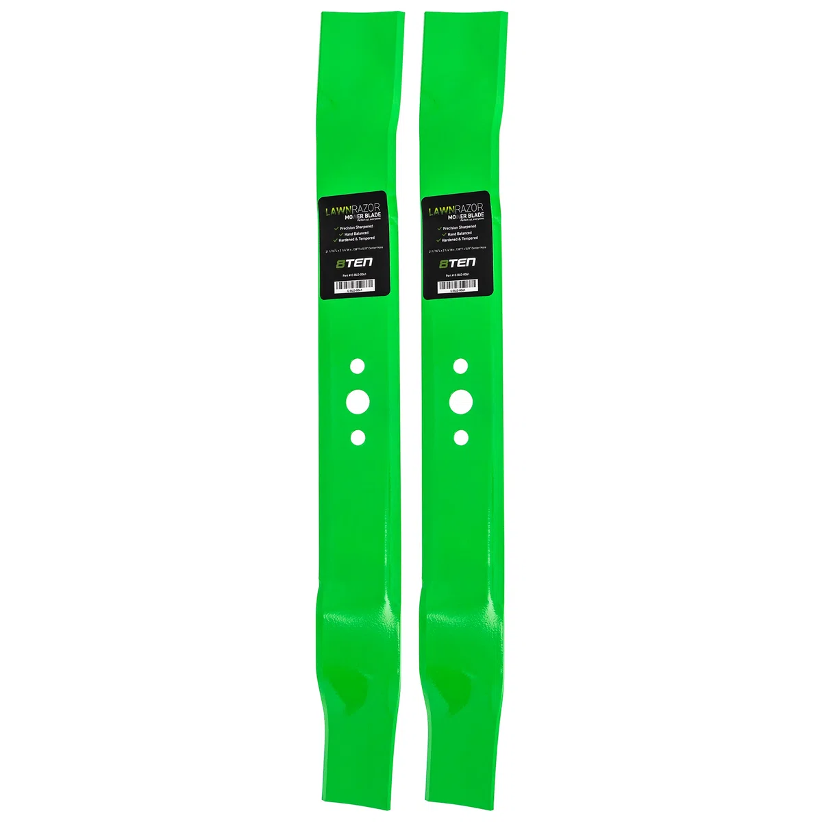 LawnRAZOR Mulching Mower Blade For Husqvarna Poulan Pro Weed Eater 406712 165833 175064 189028 | 2-PACK