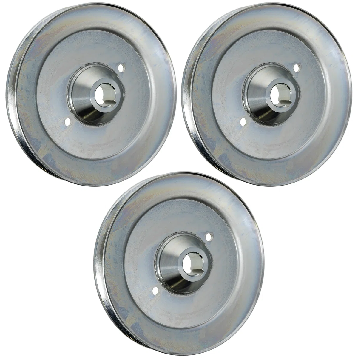 Deck Pulley For John Deere M95726 LVA11134 AM36602 AM127020 AM107353 AM100661 | 3-PACK