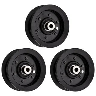 Flat Idler Pulley Set For Toro Exmark Spartan 106-2175 132-9420 | 3-PACK