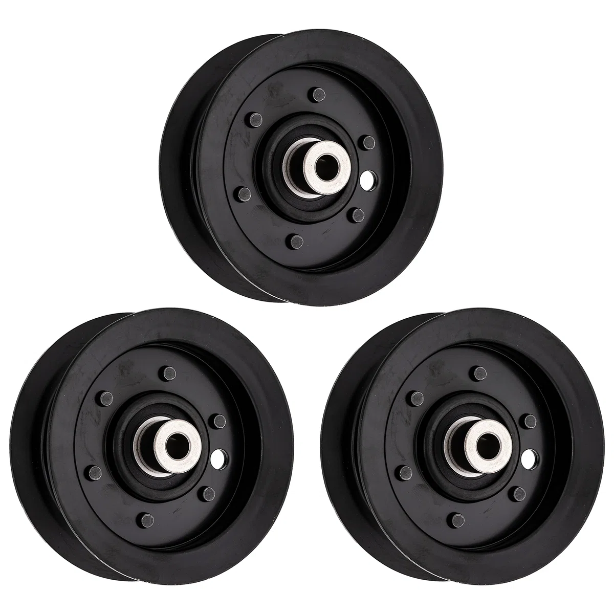 Flat Idler Pulley Set For Toro Exmark Spartan 106-2175 132-9420 | 3-PACK