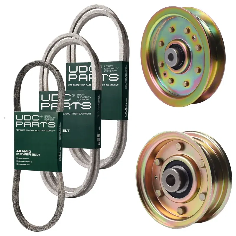 UDC Parts Mower Kit / Belt 754-04045 + Belt 754-0467 + Belt 754-0468 + Pulley 756-04224 + Pulley 956-04129 / Fits White Outdoor LT-942G