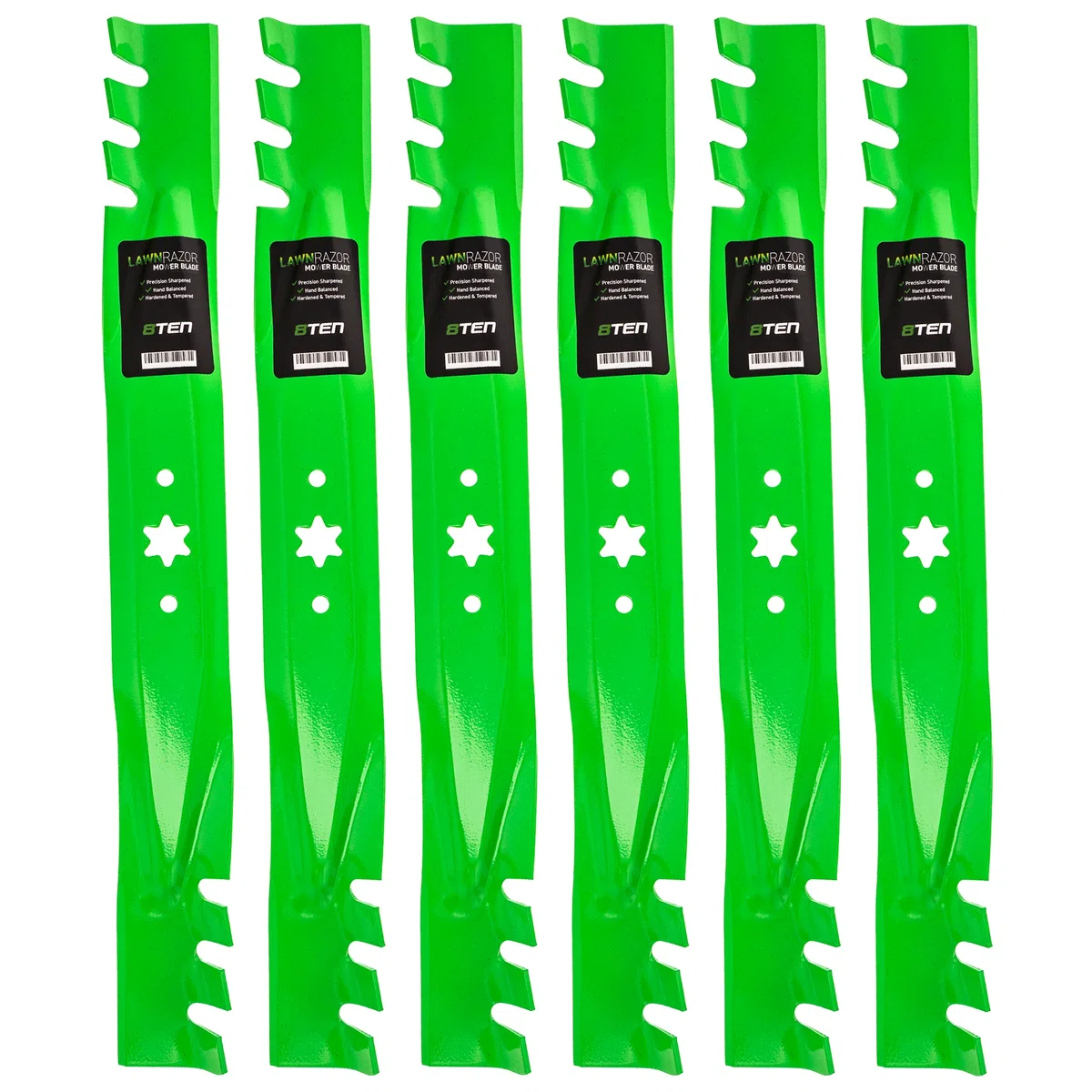 LawnRAZOR Mulching Blade 810-CBL2373D For Craftsman Cub Cadet Columbia 742-0616A 742-0616 | 6-PACK