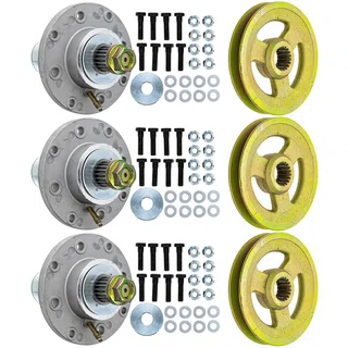 Spindle & Pulley Kit For Cub Cadet 810-KSP4338N | 3-PACK