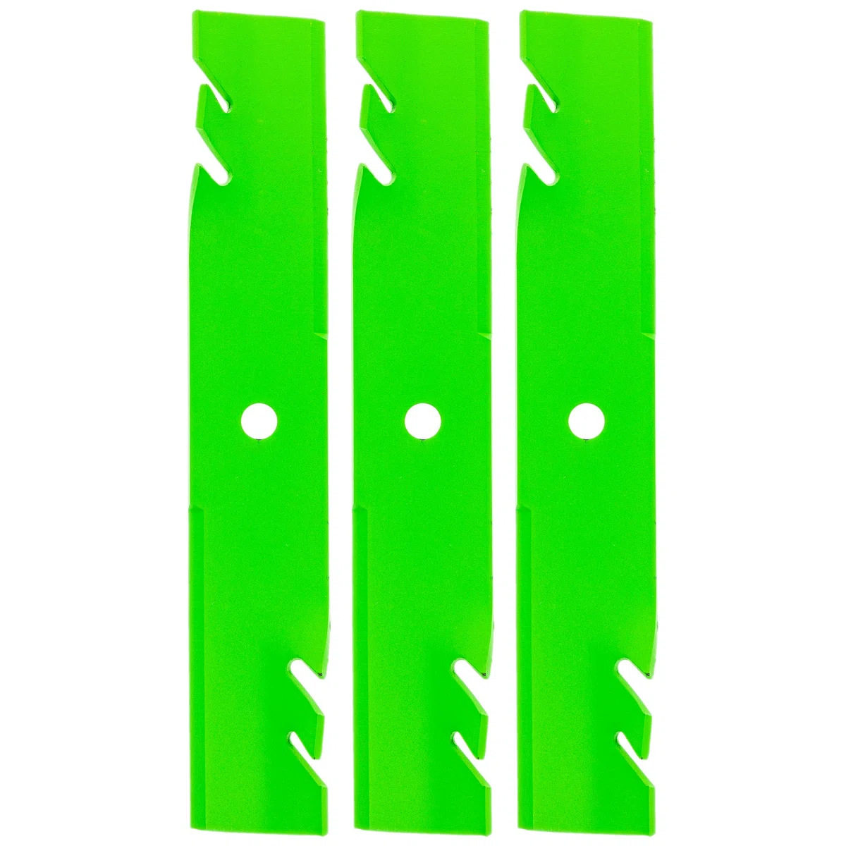 LawnRAZOR Blade for Bad Boy MZ 038-4222-00 48-Inch Deck Toothed Mulching 3 Pack