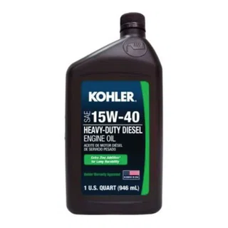Kohler Part Number 25 357 48-S Genuine OEM Case of Oil 15W40 Heavy-Duty Diesel