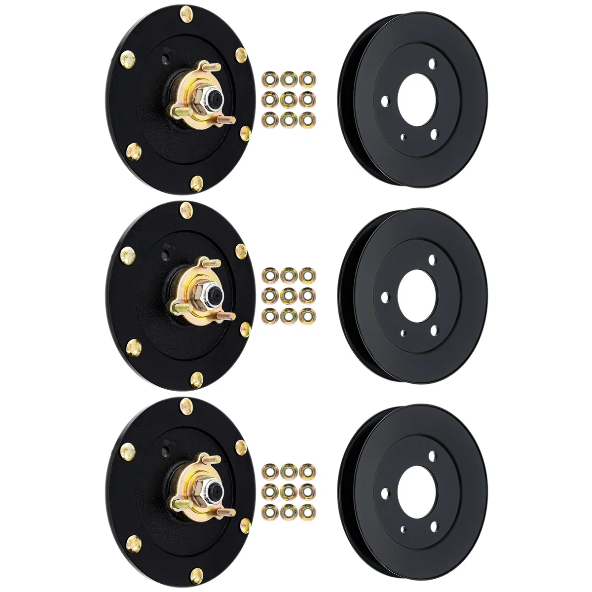 Spindle & Pulley Kit For Toro 810-KSP4354N | 3-PACK