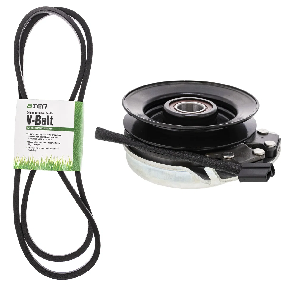 Electric PTO Clutch & Belt Kit For Jonsered Husqvarna MK1006320