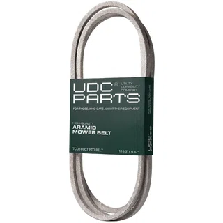 TCU16907 Mower PTO Belt Replacement for John Deere 737, 757 & More | Aramid Cord