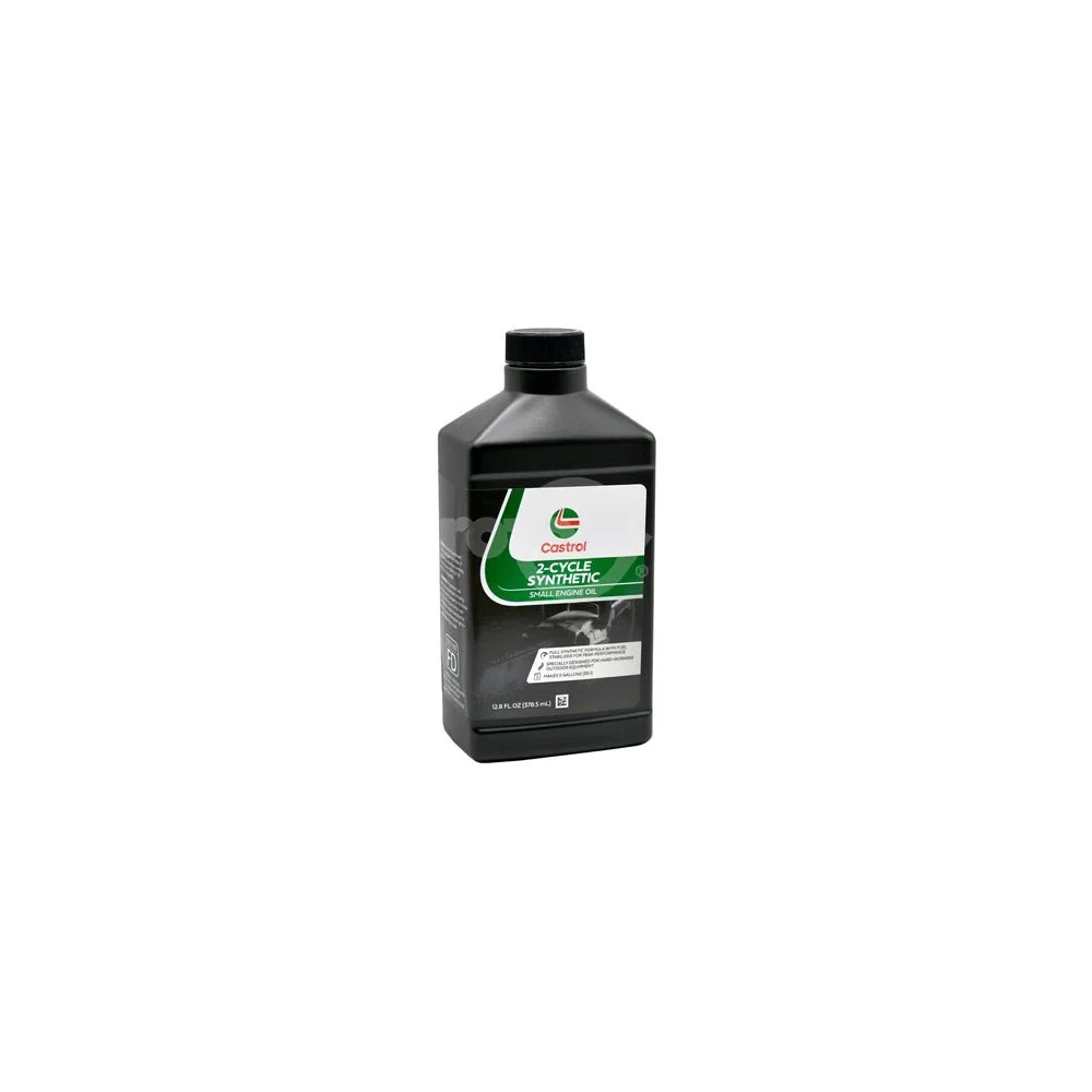 CASTROL 2-CYCLE FULL SYN OIL 12.8 OZ (MIN 24) 215303