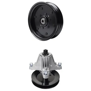 UDC Parts Mower Kit / Pulley 756-04511B + Spindle 618-06978 / Fits Troy-Bilt Mustang 54 XP Mustang XP 54 Mustang XP Pivot S 54 Mustang Z54