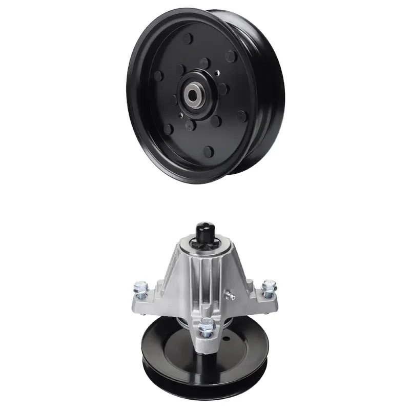 UDC Parts Mower Kit / Pulley 756-04511B + Spindle 618-06978 / Fits Troy-Bilt Mustang 54 XP Mustang XP 54 Mustang XP Pivot S 54 Mustang Z54