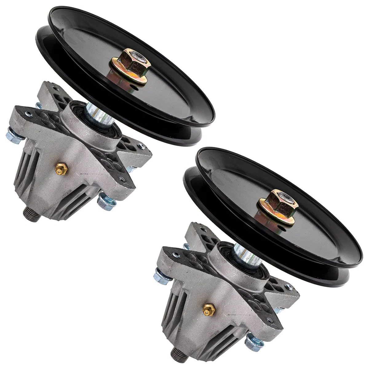 Deck Spindle Set For Troy-Bilt Craftsman Yard-Man 618-06989 918-06989 | 2-PACK