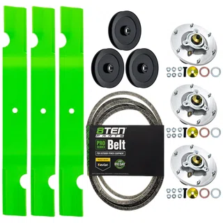 Blade Spindle Belt Kit for Grasshopper So26 61-Inch 320245 623781 382113