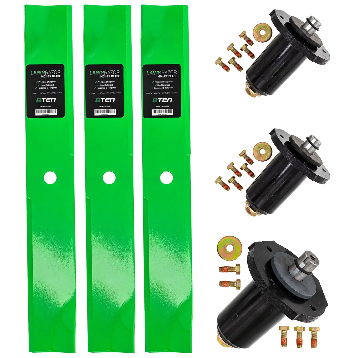 Spindle Center Spindle Blade Kit For Gravely Ariens MK1002092