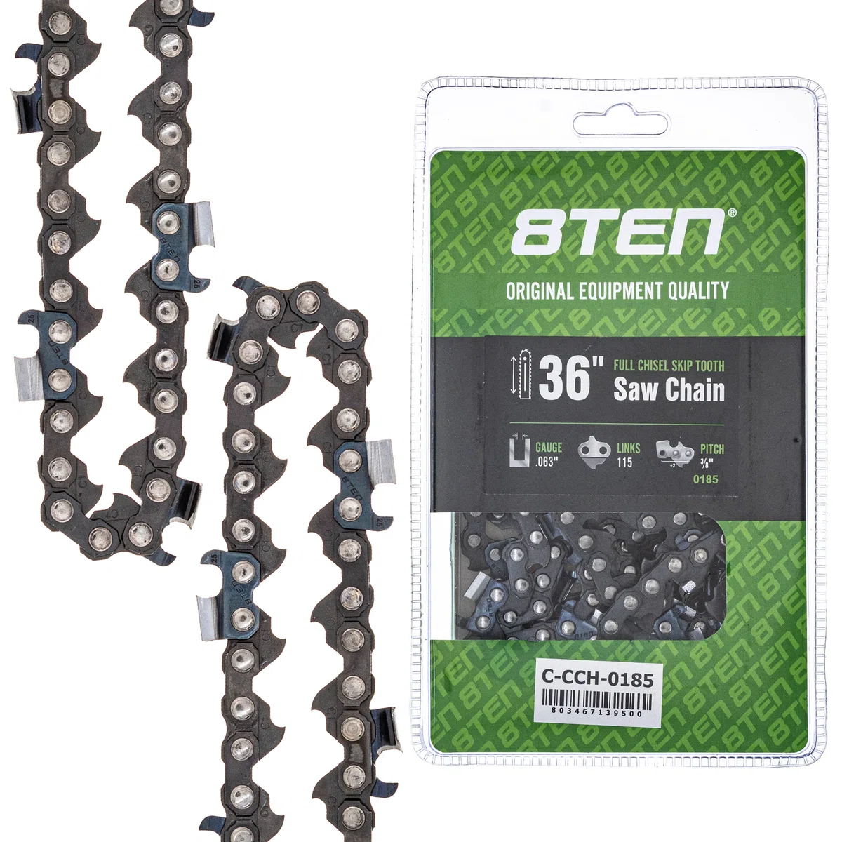 Chainsaw Chain 36 Inch .063 3/8 115DL For Dolmar Makita 75EXJ115G 75EXL115G H50S115 36RSF115