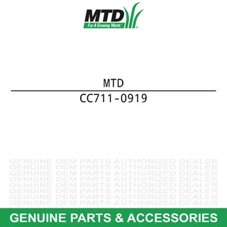 MTD 711-0919 Belt Cover Bolt