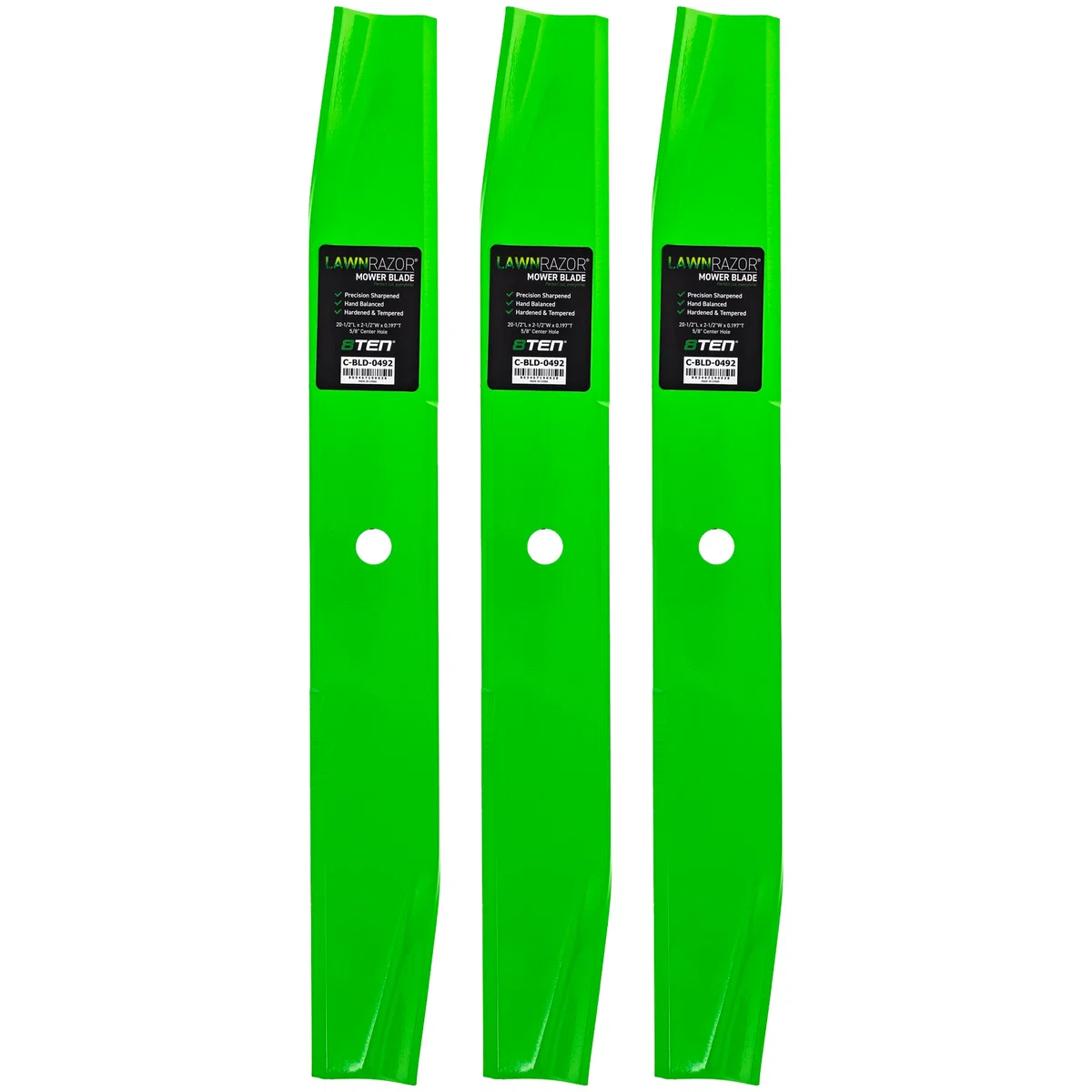 LawnRAZOR High Lift Blade For Wheel Horse 112947 | 3-PACK