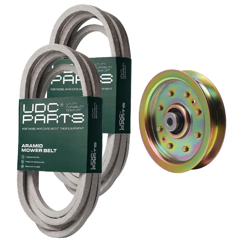 UDC Parts Mower Kit / Belt 754-04033 + Belt 954-04153 + Pulley 956-04129 / Fits Columbia Q816H Q816K