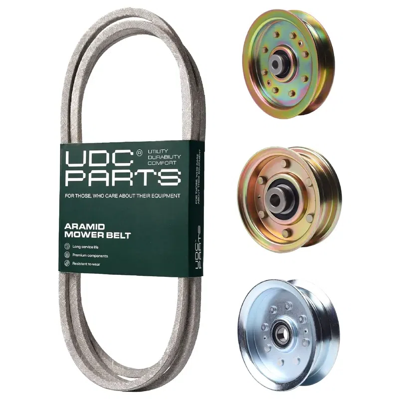UDC Parts Mower Kit / Belt 754-04219 + Pulley 756-04224 + Pulley 956-04129 + Pulley GY20629 / Fits Huskee LT-4600