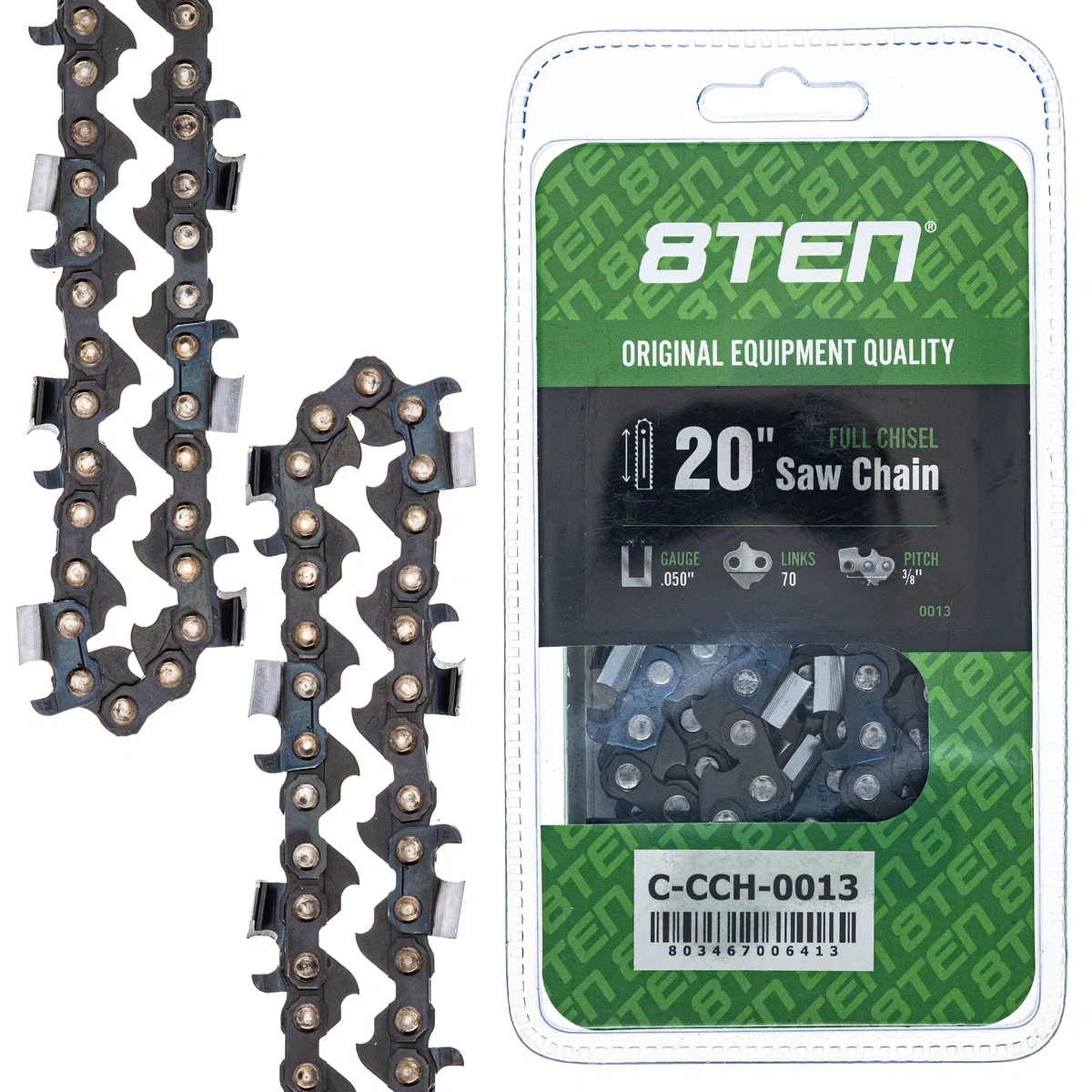 Chainsaw Chain 20 Inch .050 3/8 70DL For Echo 72LPX70CQ 33RS70E 501842670 33RS70 H4670 591129970