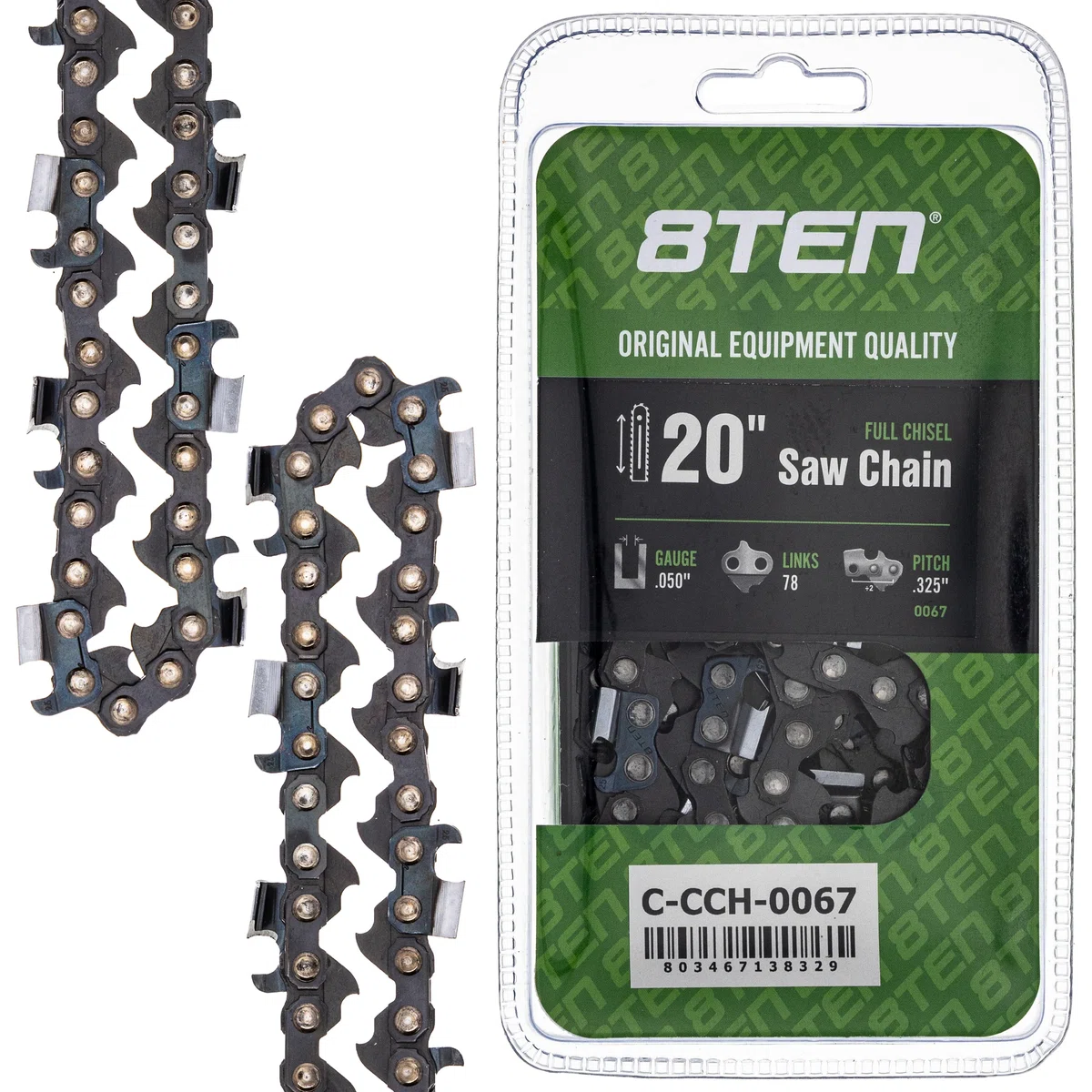 Chainsaw Chain 20 Inch .050 .325 78DL For Husqvarna Jonsered Homelite 20LPX078G 20BPX078G 20BPX78CQ