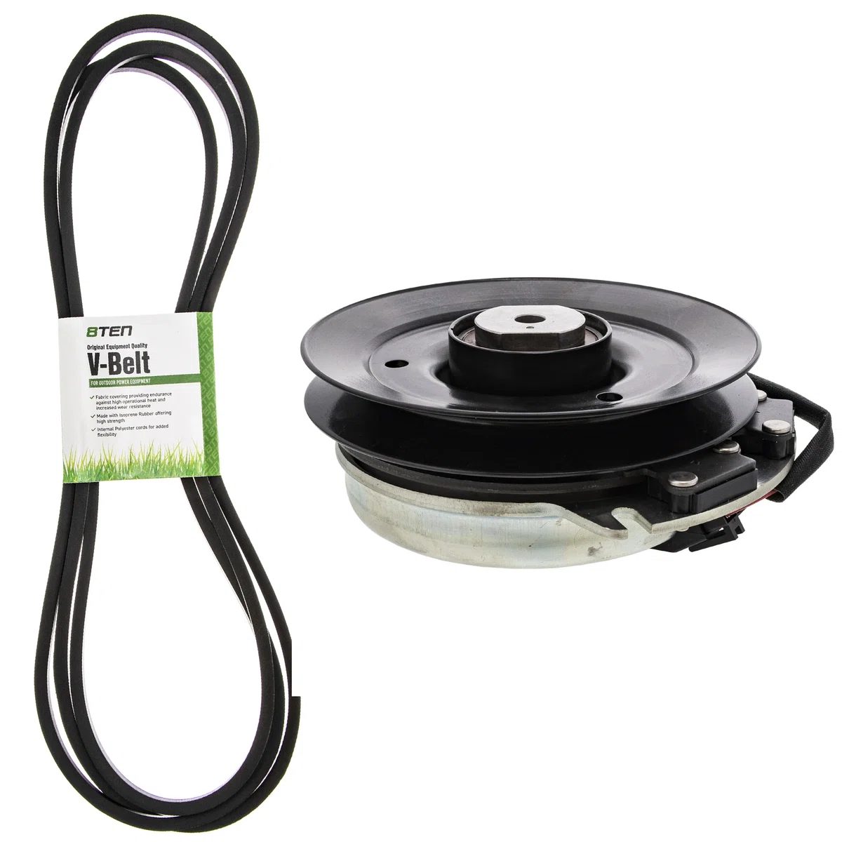 Electric PTO Clutch & Belt Kit For Exmark MK1006421