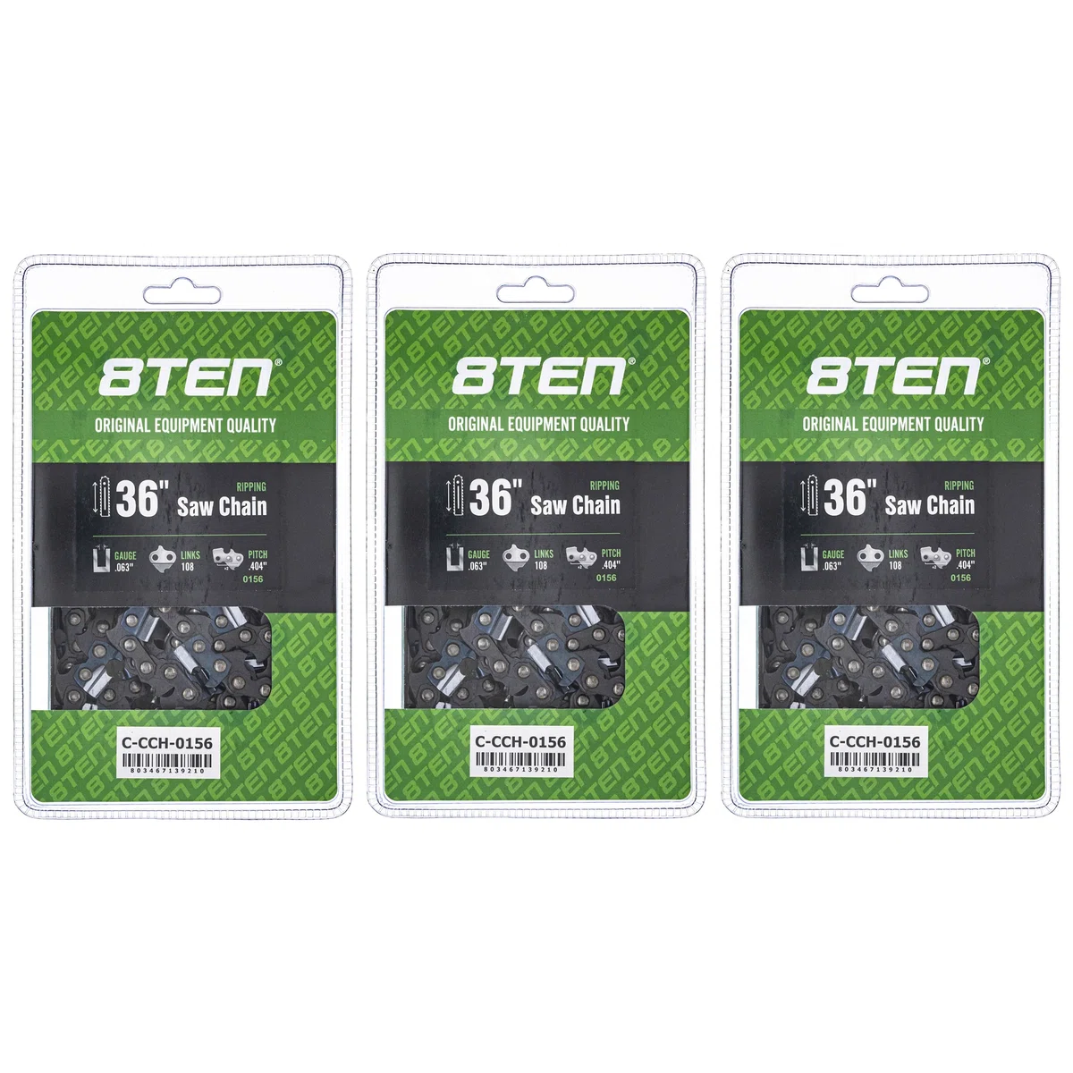 Chainsaw Chain 36 Inch .063 .404 108DL For Stihl 46RS108 68LX108G 68LX108 | 3-PACK