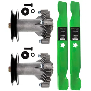 Spindle Pulley High Lift Blade For AYP Husqvarna Roper MK1002253