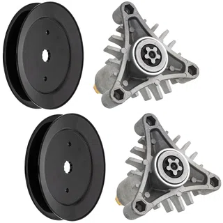 Deck Spindle & Pulley Kit For AYP Wizard Poulan Pro MK1000363
