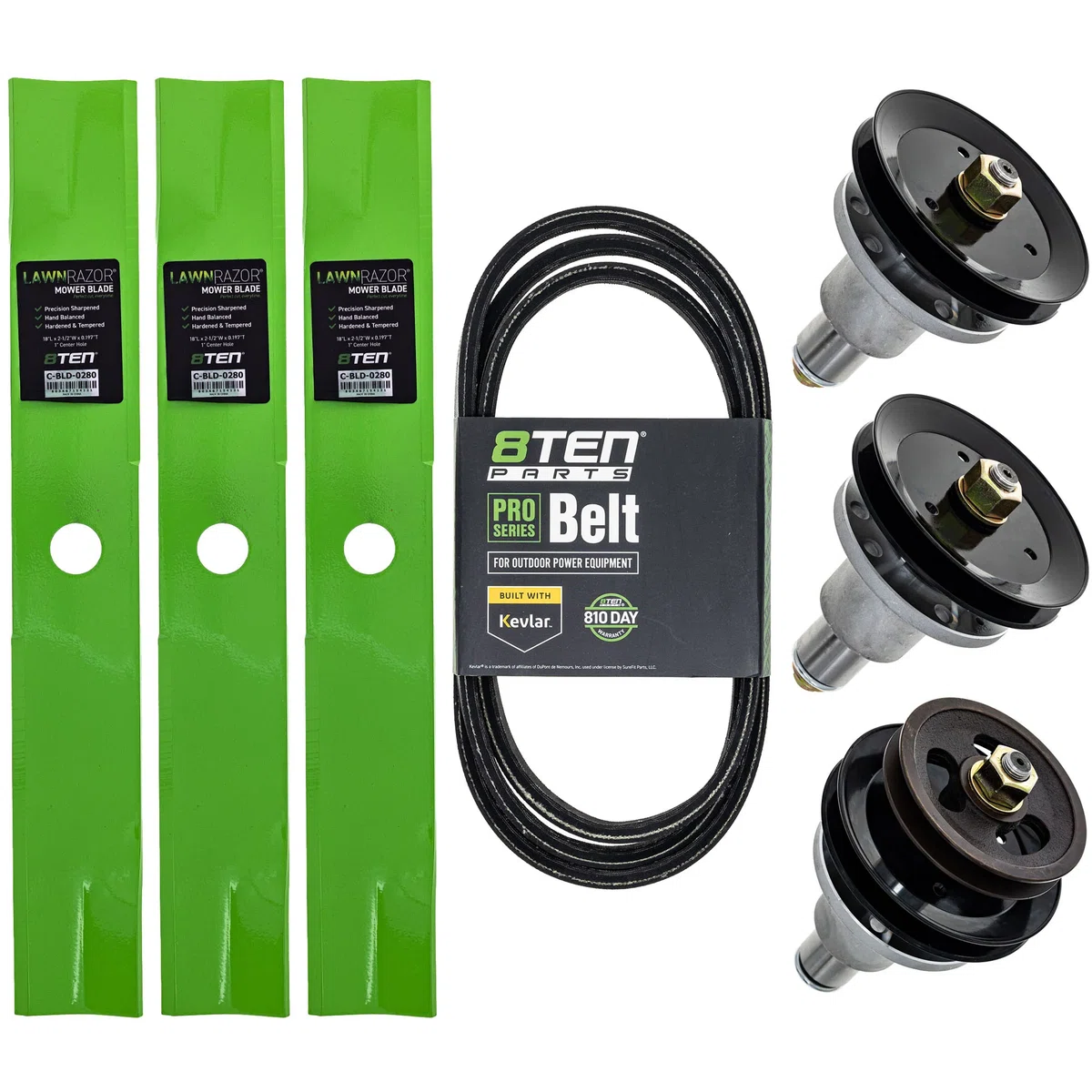 Blade Spindle Belt Deck Kit For Exmark MK1009730