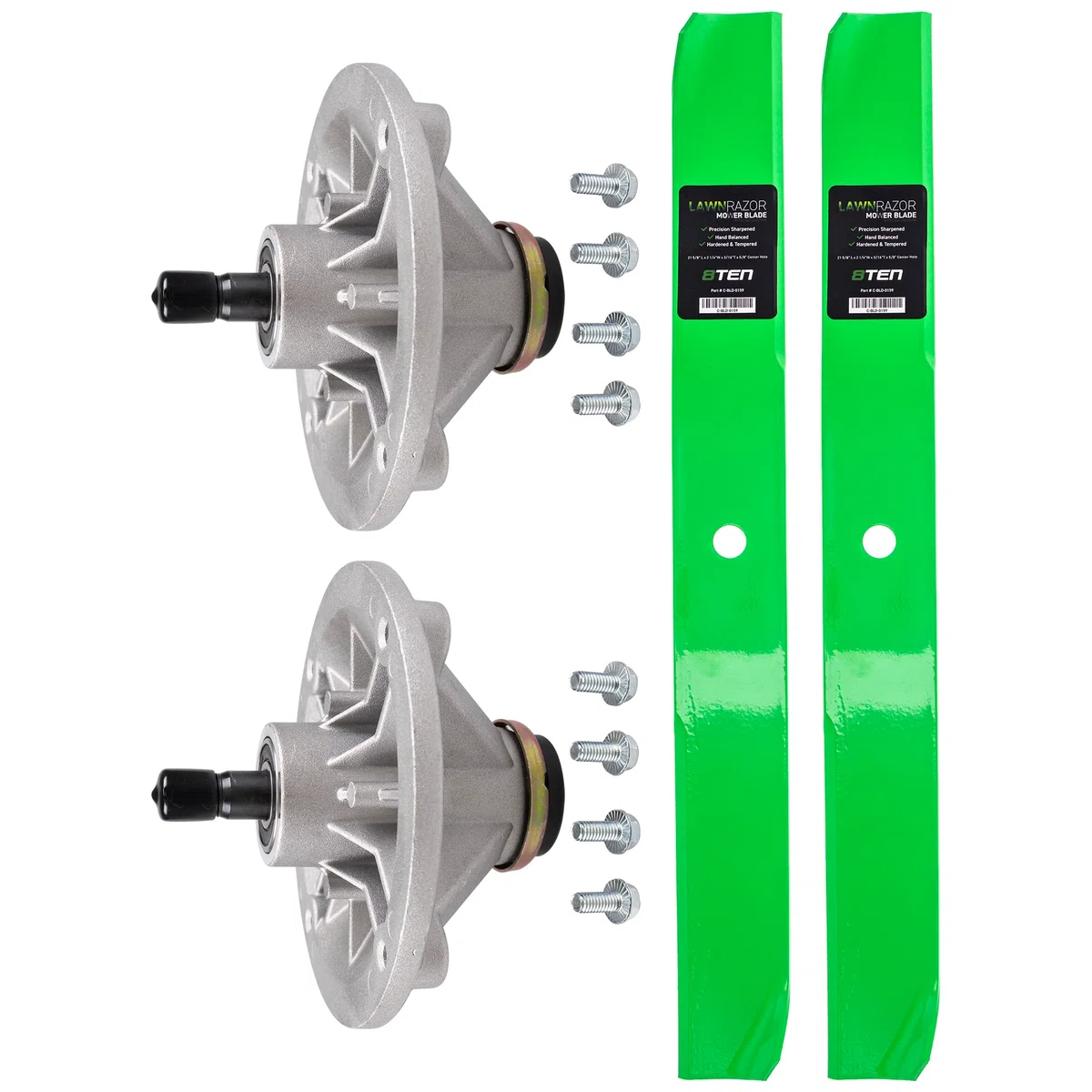 Deck Spindle & Mower Blade Kit For Toro Hayter MK1002285