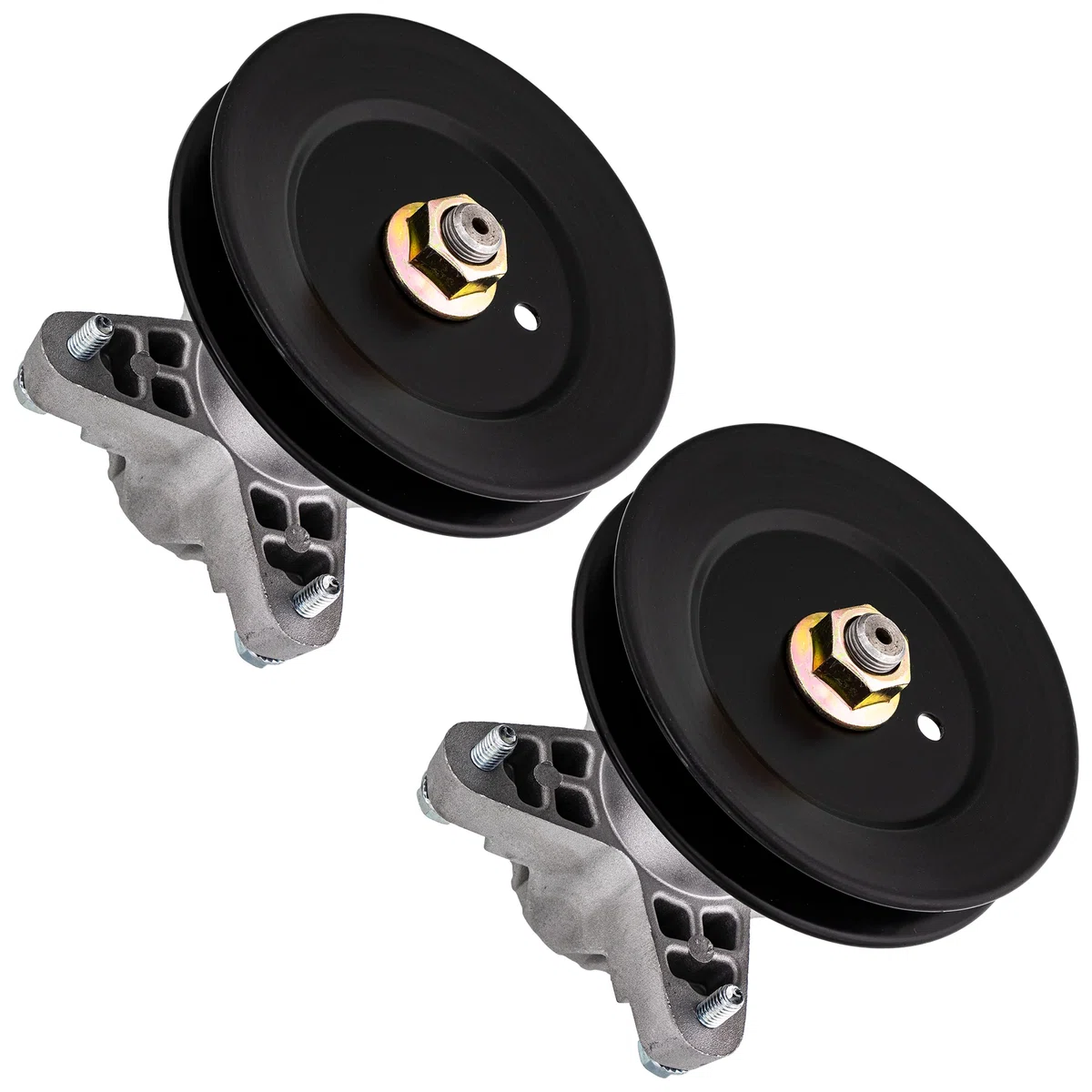 Deck Spindle Set For Yard-Machines Troy-Bilt Cub Cadet 918-0324 918-04197 918-0427 918-04197A | 2-PACK