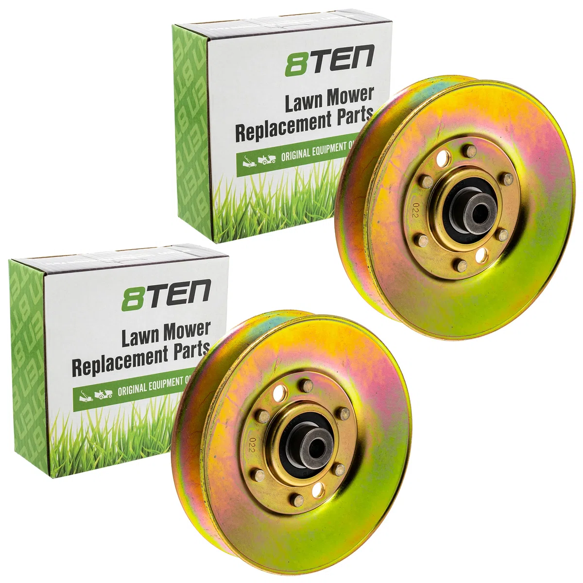Idler Pulley Set For Cub Cadet DeWalt MTD 02005079 756-04522 | 2-PACK
